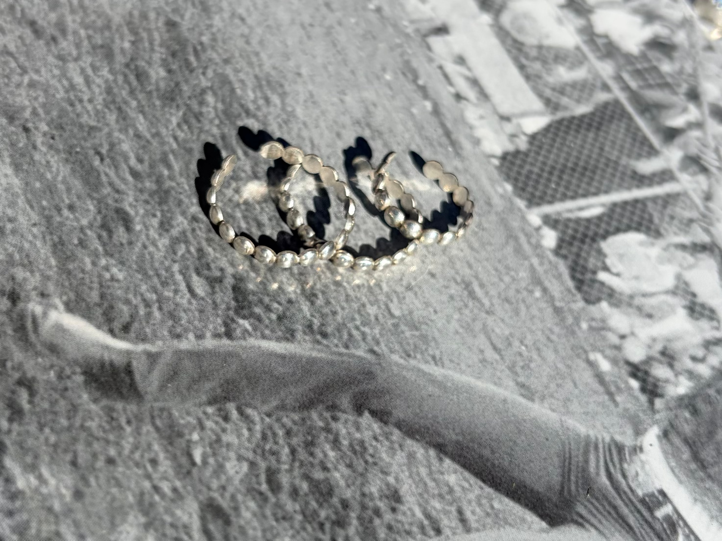 Adjustable Sterling Stacker Rings
